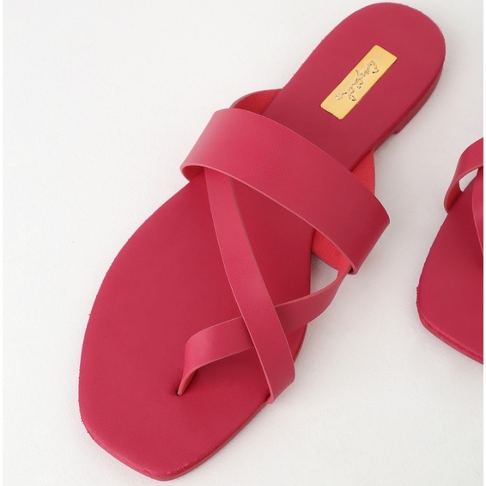 !!! LAST ONE SIZE 7 !!! Chrissy Sandal - Fuchsia - Picture 2 of 8
